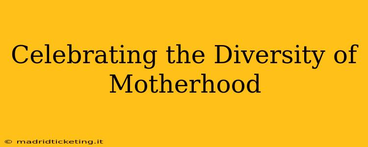 Celebrating the Diversity of Motherhood