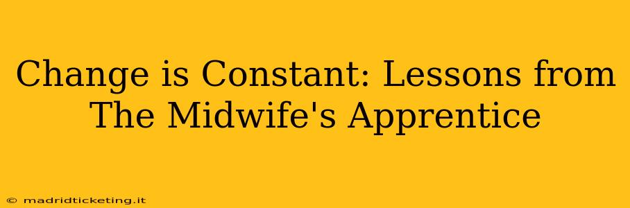 Change is Constant: Lessons from The Midwife's Apprentice