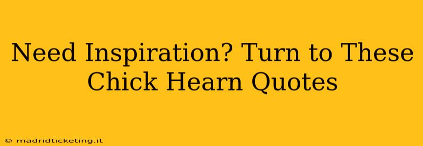 Need Inspiration? Turn to These Chick Hearn Quotes